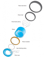 ZR31 repair kit (41mm pistons)